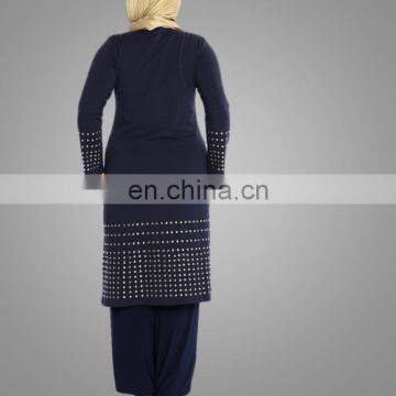 Wholesale New Design Urban Muslim Clothing Islamic Tracksuits Modest Dresses Abaya Islamic Sport Wear photo-3