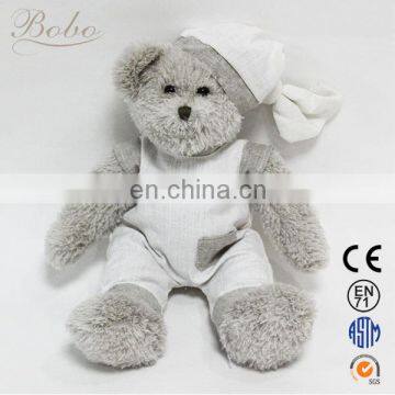 Hot Sale Plush Stuffed Teddy Bear With Cloth For Kids Animal Doll