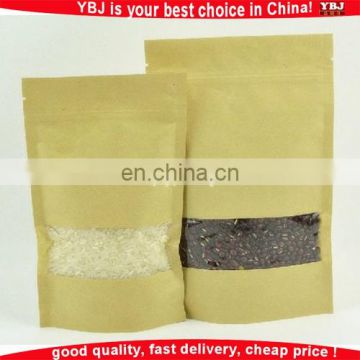 customized kraft food paper bag make by machine