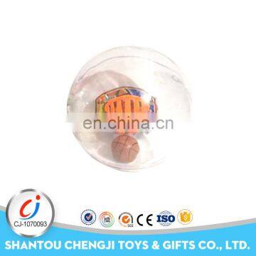 Hot sell funny plastic sport toy mini basketball rim with light