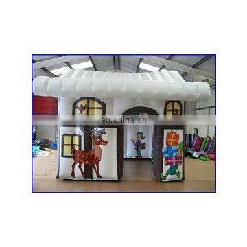 Kid Christmas Inflatable Santas Grotto tent