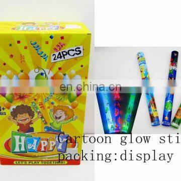 cartoon party glow stick for the kid ,foam flashing stick HC93160