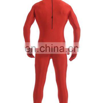 Plain Color Morph Zentai Suit Red Colour photo-4
