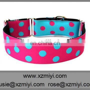 Factory products lovely polka dots collars for dogs