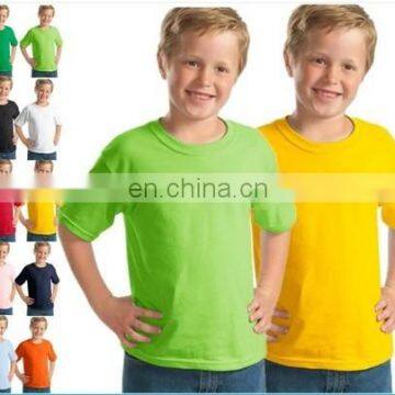 School uniform custom printed kids t shirt