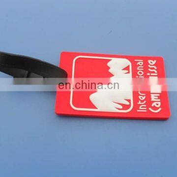 pvc luggage tag for custom logo design, pvc luggage tag for travel accessories