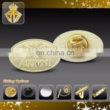 Wholesales Custom Die Struck Lapel Pin in Shiny Copper Plating photo-3