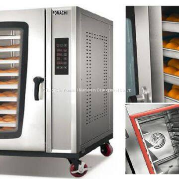 5 Trays Commercial Gas Convection Oven Digital Control Panel All S/S Bread Baking Oven FMX-GO224A photo-2