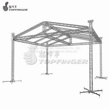 Photo Booth Outdoor Display Exhibition Aluminum Frame Plastic Screw Smart Special Tent Small Stage Lighting Canopy Truss System