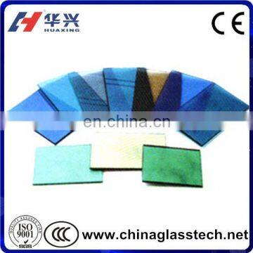 CE certificate size customized building grade decorative dichroic glass