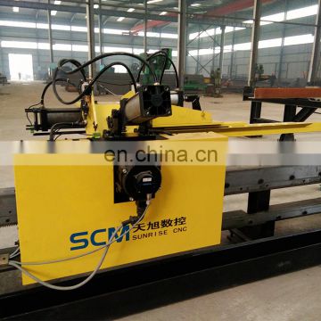 CNC hydraulic notching machine for angles cutting high speed angle punching sale