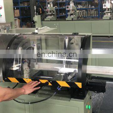 CNC Automatic Feeding Aluminum Window Corner Brace Cutting Machine