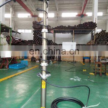 1-21m Aluminum Pneumatic Telescopic Mast on Trailer or Ground photo-3