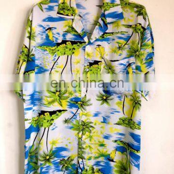 2017 hawaiian short sleeve fashion shirts