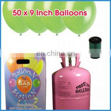 Hot Selling Low Pressure Disposable Small Helium Gas Tank For Balloon