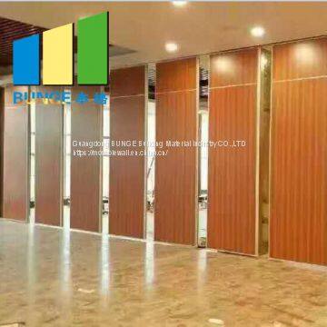 Melamine Conference Hall Folding Partition Walls Acoustic Sliding Sound Proof Fire Proof photo-2