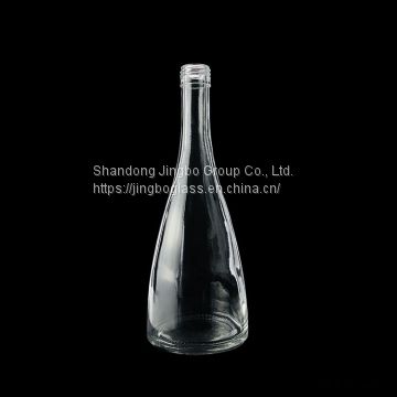 Custom Made 500ml Empty Glass Spirit Bottle for Sale