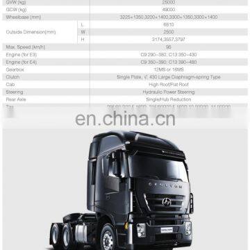 Цена тягача Sinotruck для тяжелого оборудования с максимальной мощностью 380 л.с.