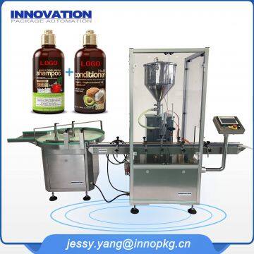 Automatic shampoo and soap filling line