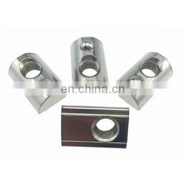 high quality aluminum profile coupling half round nut