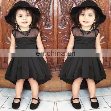 Free Ship 2019 Summer Girls Latest Princess Sweet Baby Girl Party Dress Children Frocks Designs 1-4Y photo-3