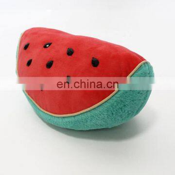 Eco Friendly Pillows Super Soft Cushion Watermelon Shaped Plush Cushion for Couch Decorative