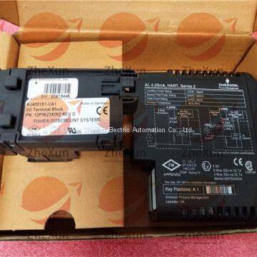 Emerson	KJ3221X1-BA1 Ovation Spare Parts, 100% original of country