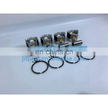 4FC1 Engine Pistons Kit With Pin For Isuzu