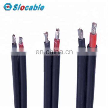 High Current Currying Capacity Valorize Double Core 6mm2 Solar Cable