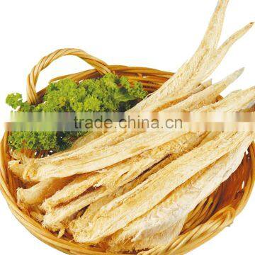 Dried fresh seasoned cod fille