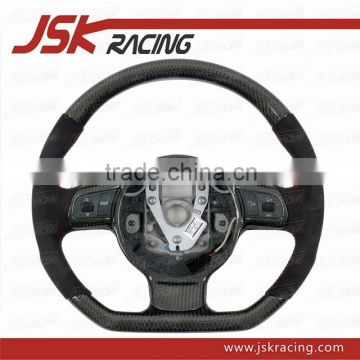 2008-2015 CARBON FIBER STEERING WHEEL FOR AUDI R8 V8 V10 (WRAP CARBON)(JSK031026)