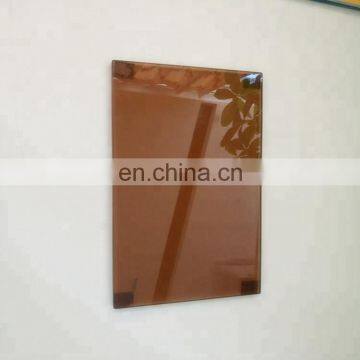 Decorative Building Euro Bronze Black Tempered Reflective Glass