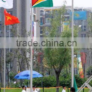 Olympic Village Flag Poles-Manual External Halyard Tapered Flag Pole photo-4