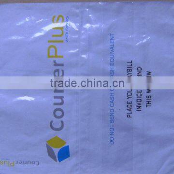 LLDPE plsatic mail bag for packaging