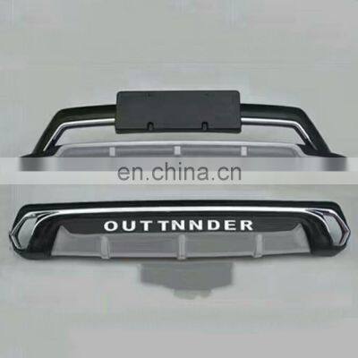 Car body parts auto spare parts front bumper rear bumper bumper guard for Outlander 2017 2018