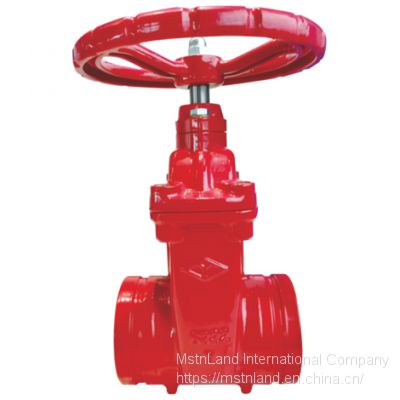 Mstnland CAST IRON CLAMP TYPE NON-RISING STEM SOFT-SEALING GATE VALVE