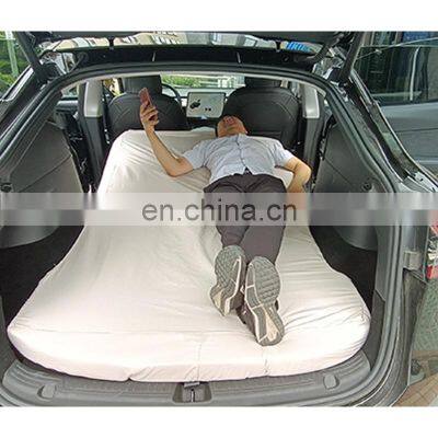 Outdoor Custom Picnic Blanket Waterproof Foldable Pocket Travel Camping Picnic Beach Mat Tesla Model Y For Tesla Model Y photo-4