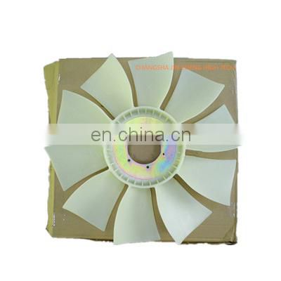 320D excavator engine fan 6 holes 10 blade 127mm