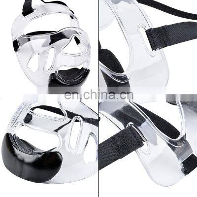 Professional Taekwondo Head Protection Face Shield MMA Karate Head Protection Equipment