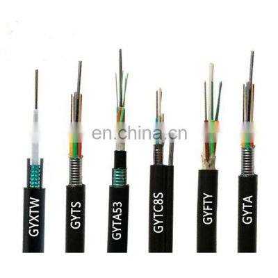 2021 Hot Selling GYXTW Type 2/4/6/8/12/24Cores Optic Fiber Cable