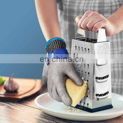 Stainless Steel Wire Chainmail Cooking Glove Meat Slicer Gloves Metal Mesh Hand Gloves