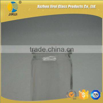 400ml Cylinder Shape Clear Glass Candle Jar photo-4