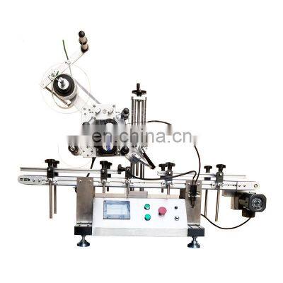 Automatic flat labeling machine for square bottle sticker label machine