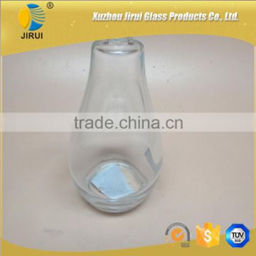 125ml glass buld-shaped bottle