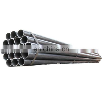 high quality ERW Mild steel 2 inch oiled black iron pipe