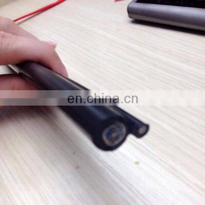Factory Wholesale High Quality 12 24 48 Core Outdoor Single-mode Selfsuporting Aerial Fiber Optic Cable GYTC8S