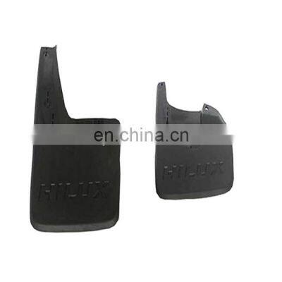 Car Accessories Manufacturer For Hilux Revo 2015-2016 ABS Chrome Splash Guard Mudguards Mud Flaps High Quality Factory photo-3