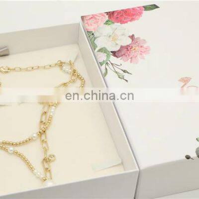 Custom Logo Kraft Paper Jewelry Box Paperboard Jewelry Box Packaging Paper photo-4