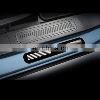 Hot Selling Pickup Accessories Stainless Steel Door Sill Scuff Plate Protector Guard For 2021 Bronco