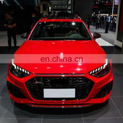 Runde New Arrival For 20-21 Audi A4L Modified Rs4 Body Kit A4lb9 Front Rear Bumpers Rs4 Body Kit